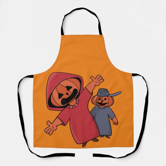 Tablier Joyeux Halloween à vos amis (Recto)