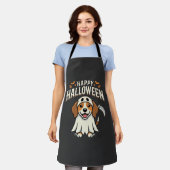 Tablier Joyeux Halloween Beagle Chien Design_1 (Porté)