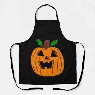 Tablier Joyeux Halloween Citrouille