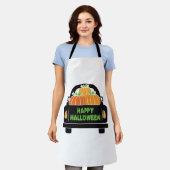 Tablier Joyeux Halloween jour 2021 custume (Porté)