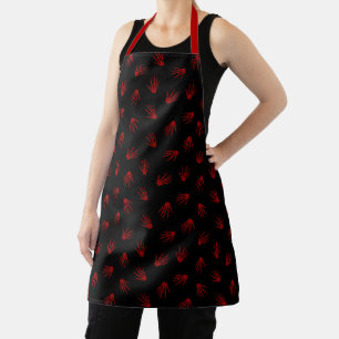 Tablier Joyeux Halloween Red Bones tendance