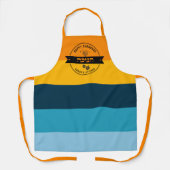 Tablier Joyeux Hanoukka Chanukah Apron avec hébreu (Recto)
