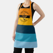 Tablier Joyeux Hanoukka Chanukah Apron avec hébreu (Insitu)