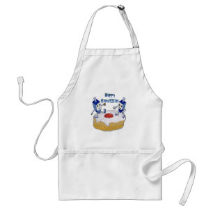 Tablier Joyeux Hanukkah Toupie de Hanukkah Beignet