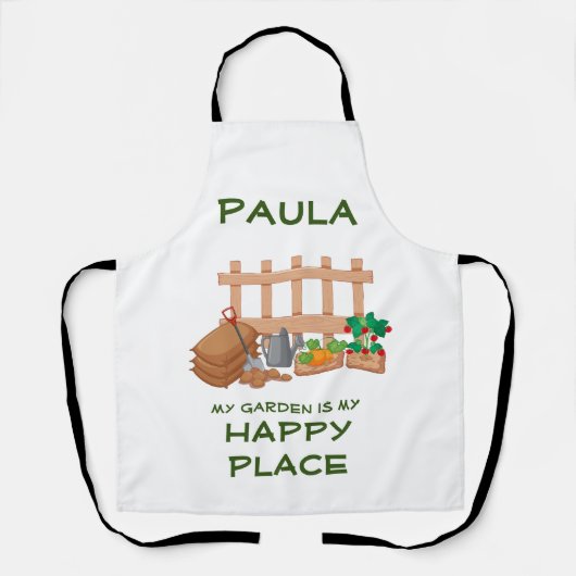 Tablier Joyeux jardiniers Apron (Recto)