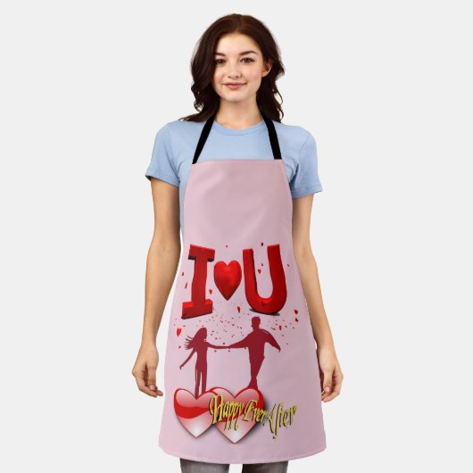 Tablier Joyeux Jour après Apron (Porté)