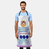 TABLIER JOYEUX JOUR DES MÈRES APRON (Porté)