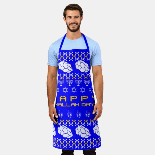 Tablier Joyeux Jours de Challah (Porté)