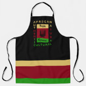 Tablier Joyeux Kwanzaa Pan Africa (Recto)