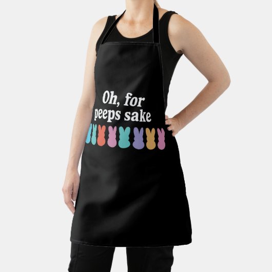 Tablier Joyeux Lapin de Pâques Carnaval chrétien religieux (Insitu)