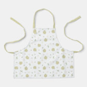 Tablier Joyeux Motif de pommes - Apron (Recto)