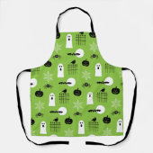 Tablier Joyeux Motif d'Halloween (Recto)