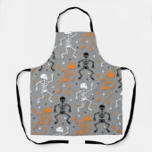 Tablier Joyeux Motif d'Halloween (Recto)