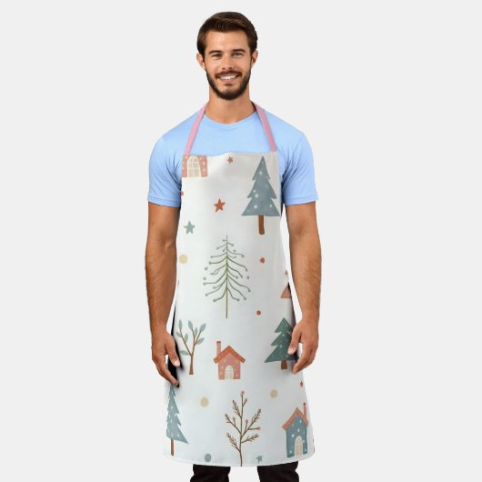 Tablier Joyeux Noël ! (Porté)