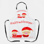 Tablier Joyeux Noël (Recto)