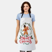 Tablier Joyeux Noël (Porté)