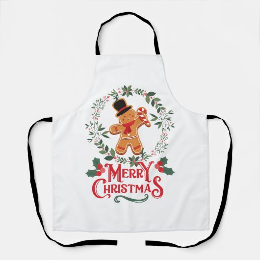 Tablier Joyeux Noël (Recto)