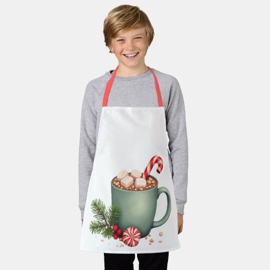 Tablier Joyeux Noël ! (Porté)