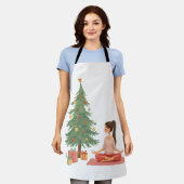 Tablier Joyeux Noël ! (Porté)