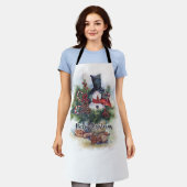 Tablier Joyeux Noël (Porté)