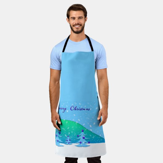 Tablier Joyeux Noël (Porté)