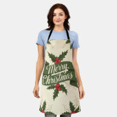 Tablier Joyeux Noël (Porté)