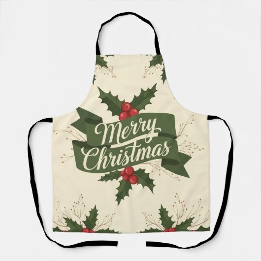 Tablier Joyeux Noël (Recto)