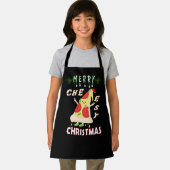 Tablier Joyeux Noël Cheesy Noël Noël Père Noël Pizza Noël (Insitu)