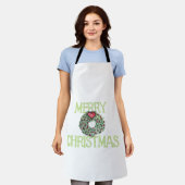 Tablier Joyeux Noël Classique (Porté)