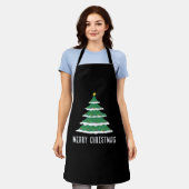 Tablier Joyeux Noël Classique (Porté)