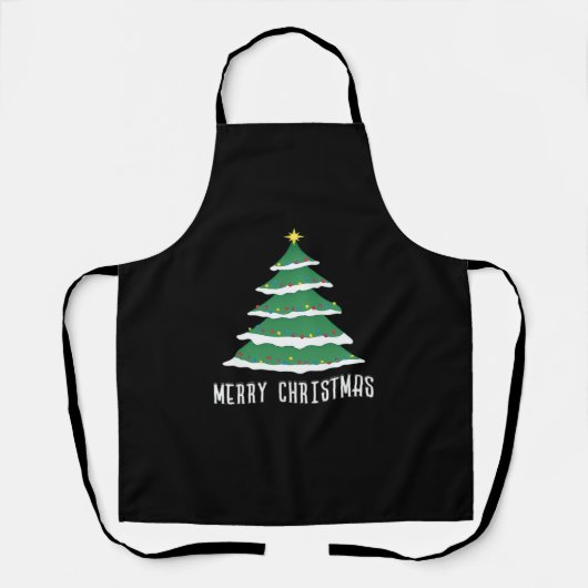 Tablier Joyeux Noël Classique (Recto)