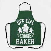 Tablier JOYEUX NOËL | Cookies officiels Baker (Recto)