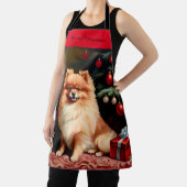 Tablier Joyeux Noël de Poméranie (Insitu)