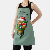 Tablier Joyeux Noël de Teddy Bear (Insitu)