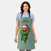 Tablier Joyeux Noël de Teddy Bear (Porté)