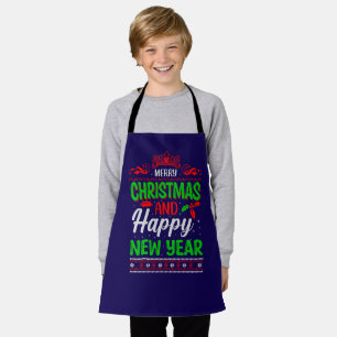 Tablier Joyeux Noël Et Joyeux Nouvel An-61064