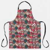 Tablier Joyeux Noël - Fête de Fêtes (Recto)