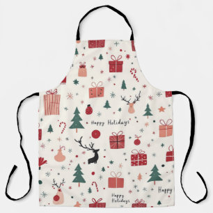TABLIER JOYEUX NOËL FÊTES