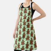 Tablier Joyeux Noël Gingerbread Lady Holiday Cookie (Insitu)