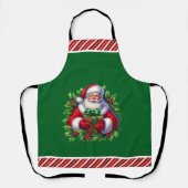 Tablier Joyeux Noël Père Noël (Recto)