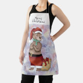 Tablier Joyeux Noël Père Noël Bear Apron (Insitu)