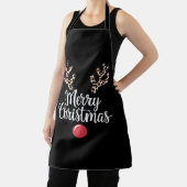 Tablier Joyeux Noël Reindeer Noël Famille Cadeau (Insitu)