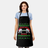 Tablier Joyeux Noël ROCKS Vilain Sweat de Noël (Porté)