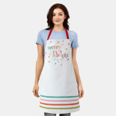 Tablier Joyeux Noël saison de Noël Apron (Porté)