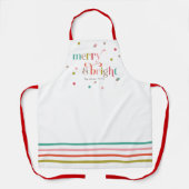Tablier Joyeux Noël saison de Noël Apron (Recto)