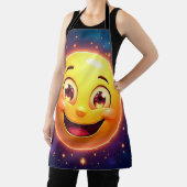 Tablier Joyeux oeil cosmique Emoji (Insitu)
