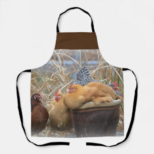 Tablier Joyeux poulets