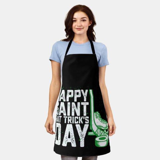 Tablier Joyeux Saint Casquette Trick's Day St patrick de h (Porté)