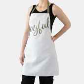 Tablier Joyeux Script Simple Noël (Insitu)