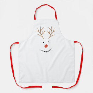 Tablier Joyeux Smile Snowman Face